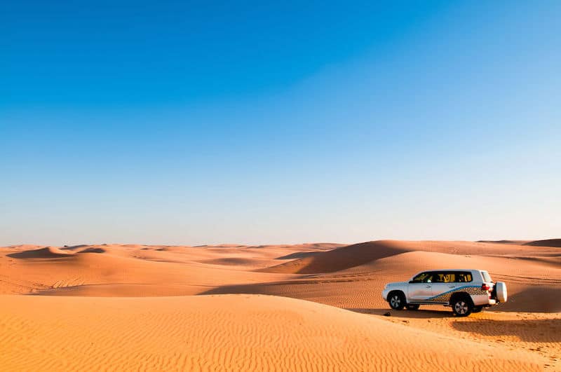 Safari nel deserto di Abu Dhabi